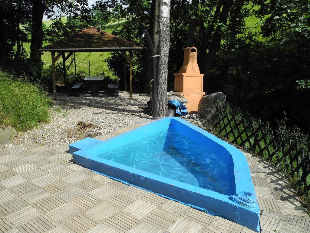 Ferienhaus Am Urzeitpark Sebnitz Hertigswalde Esterno foto