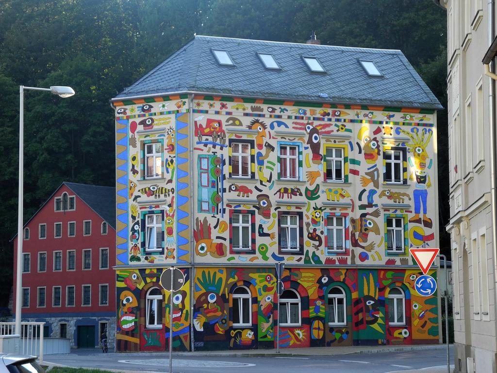 Ferienhaus Am Urzeitpark Sebnitz Hertigswalde Esterno foto